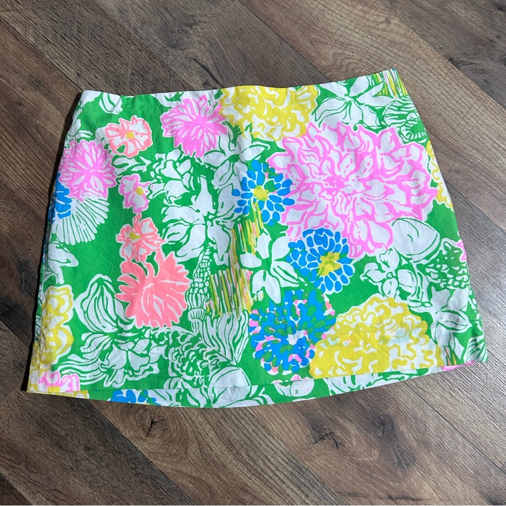 Lilly Pulitzer | Skort Skirt Floral Girls Size 14
